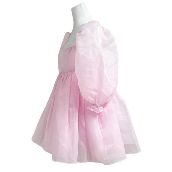 Selkie Puff Pink Ruffle Cupcake Dress - Picture 4 of 7